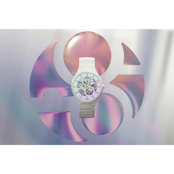 Hodinky Rado True Round Automatic Open Heart Limited Edition R27115022, Verze: bílá , 6 image