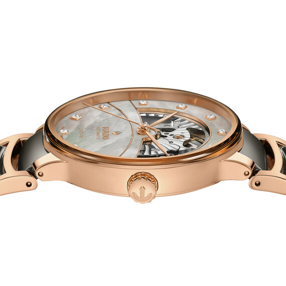 Hodinky Rado Centrix Automatic Diamonds Open Heart R30028912, Verze: růžové zlato , 3 image