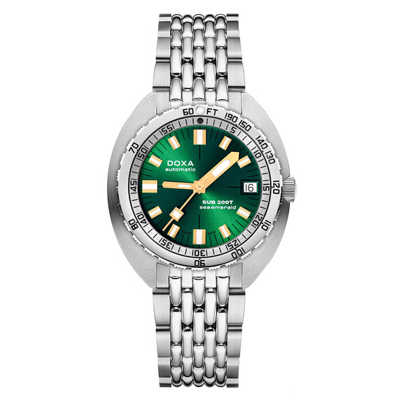 Pánské hodinky Doxa SUB 200T Sea Emerald 804.10.131S.10, Verze: zelená 