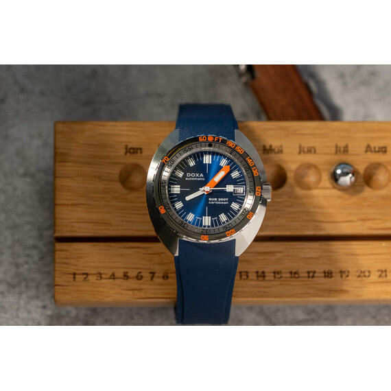 Pánské hodinky Doxa SUB 200T Caribbean 804.10.201S.32, Verze: modrá2 , 5 image