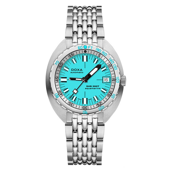 Pánské hodinky Doxa SUB 200T Aquamarine 804.10.241.10, Verze: modrá3 