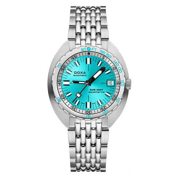 Pánské hodinky Doxa SUB 200T Aquamarine 804.10.241S.10, Verze: modrá4 