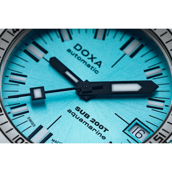 Pánské hodinky Doxa SUB 200T Aquamarine 804.10.241S.25, Verze: modrá4 , 6 image