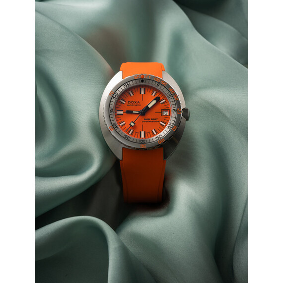Pánské hodinky Doxa SUB 200T Professional 804.10.351.21, Verze: oranžová , 5 image
