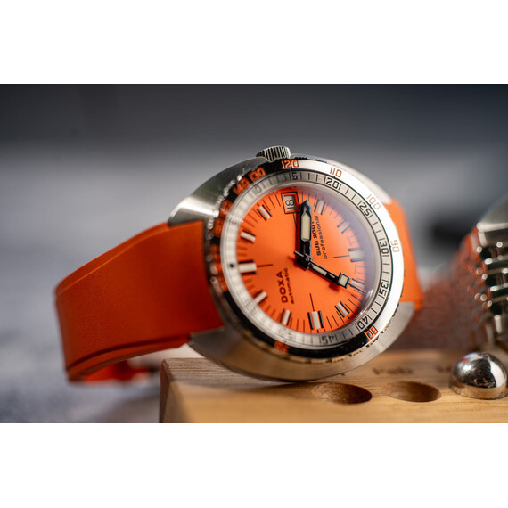 Pánské hodinky Doxa SUB 200T Professional 804.10.351.21, Verze: oranžová , 6 image