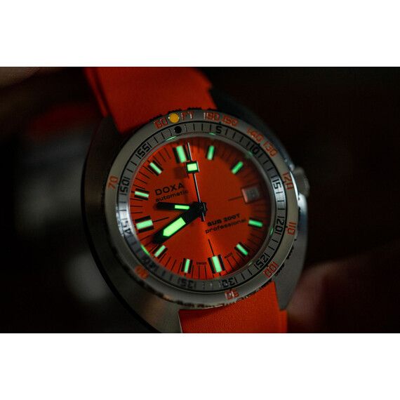 Pánské hodinky Doxa SUB 200T Professional 804.10.351S.21, Verze: oranžová2 , 4 image