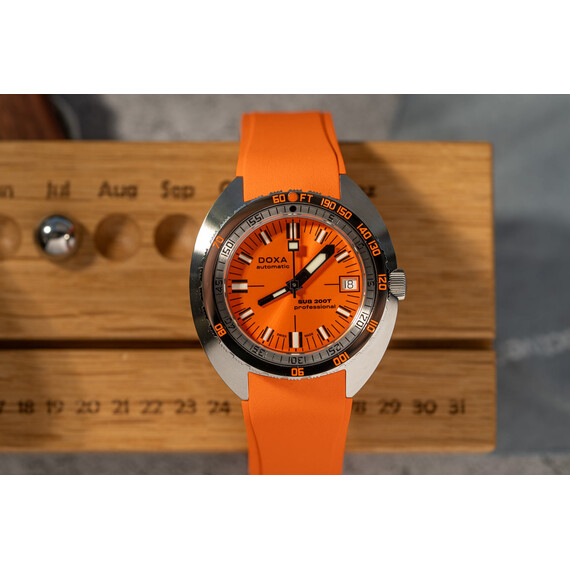 Pánské hodinky Doxa SUB 200T Professional 804.10.351S.21, Verze: oranžová2 , 5 image