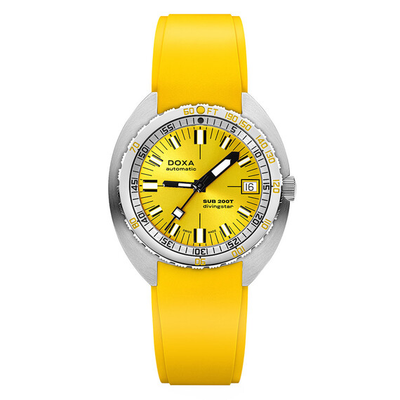 Pánské hodinky Doxa SUB 200T Divingstar 804.10.361S.31, Verze: žlutá2 