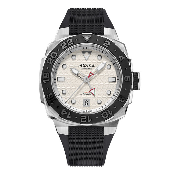 Pánské hodinky Alpina Seastrong Diver Extreme Automatic GMT AL-560LG3VE6, Verze: černá 