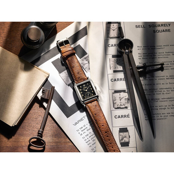 Pánské hodinky Alpina Alpiner Heritage Carree Automatic 140 Years AL-530BA3C6, Verze: hnědá , 4 image