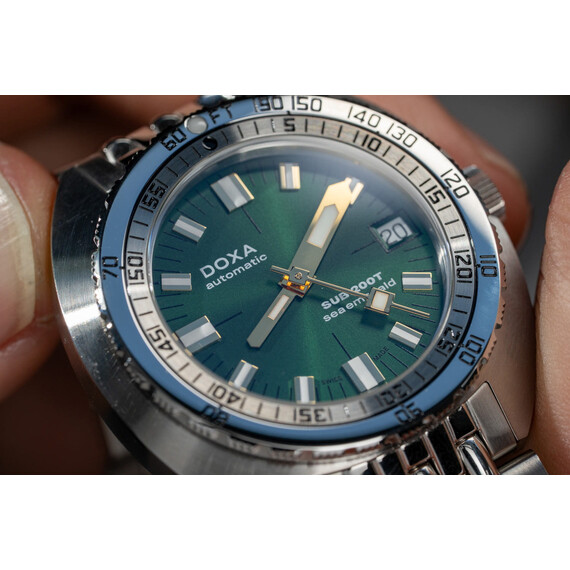 Pánské hodinky Doxa SUB 200T Sea Emerald 804.10.131S.10, Verze: zelená , 9 image