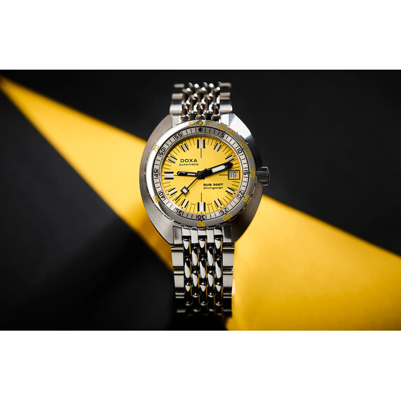 Pánské hodinky Doxa SUB 200T Divingstar 804.10.361.10, Verze: žlutá , 6 image