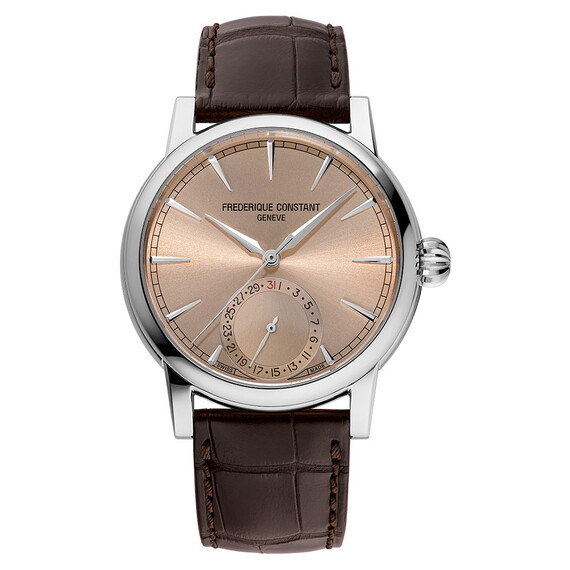 Pánské hodinky Frederique Constant Manufacture Classic Date FC-706SAL3H6, Verze: hnědá 