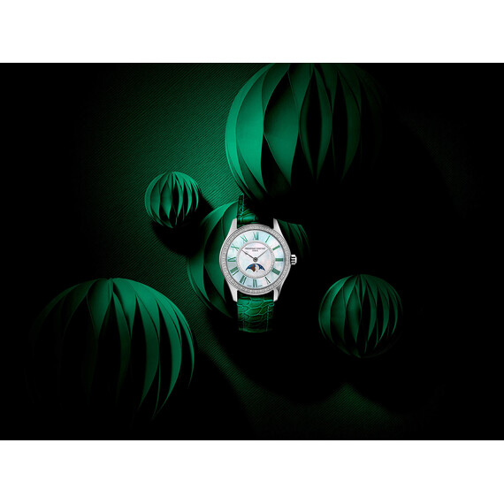 Dámské hodinky Frederique Constant Classics Elegance Luna FC-331MPWGRD3BD6, Verze: zelená2 , 5 image