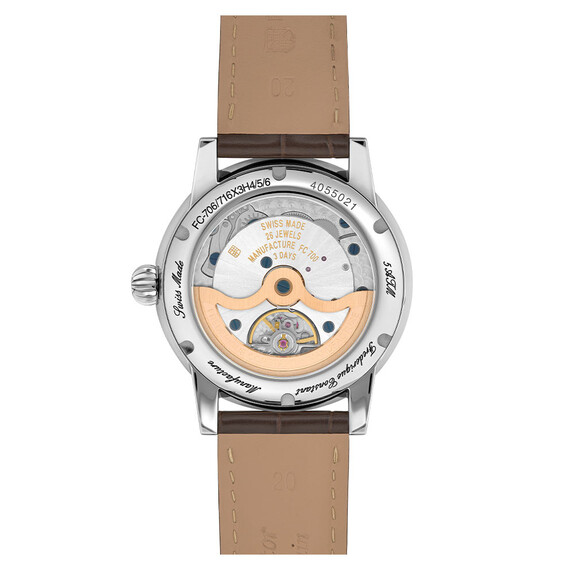 Pánské hodinky Frederique Constant Manufacture Classic Date FC-706SAL3H6, Verze: hnědá , 3 image