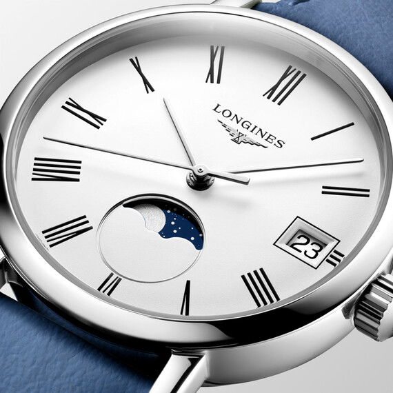 Dámské hodinky Longines Elegant Lady Moonphase L4.330.4.11.2, Verze: modrá , 5 image