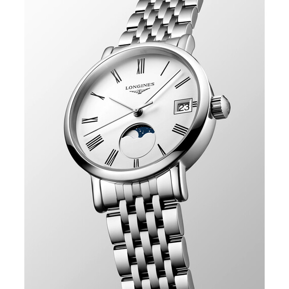 Dámské hodinky Longines Elegant Lady Moonphase L4.330.4.11.6, Verze: stříbrná , 2 image