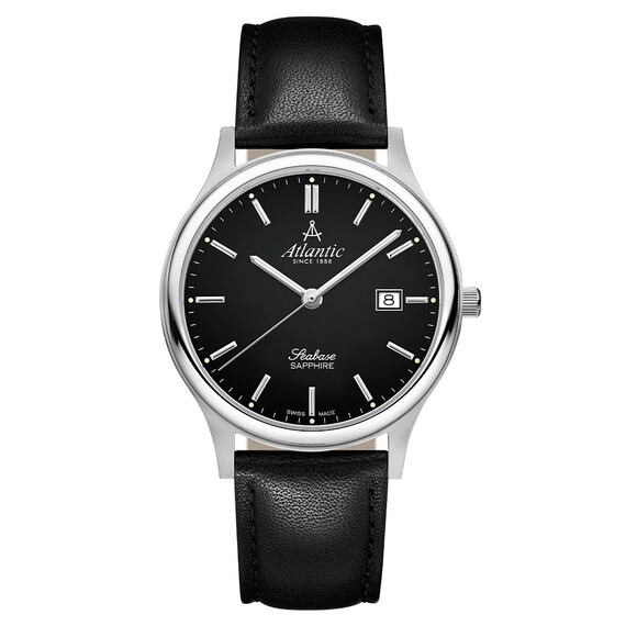 Pánské hodinky Atlantic Seabase 60343.41.61, Verze: černá 
