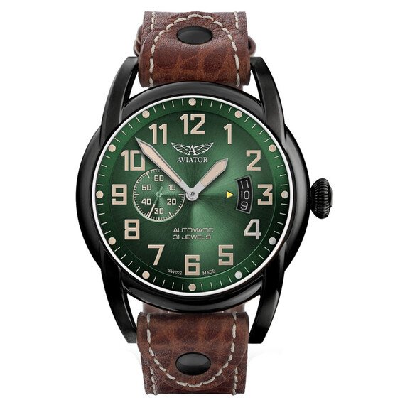 Pánské hodinky Aviator Bristol Scout 1264 V.3.18.5.313.4, Verze: černá 