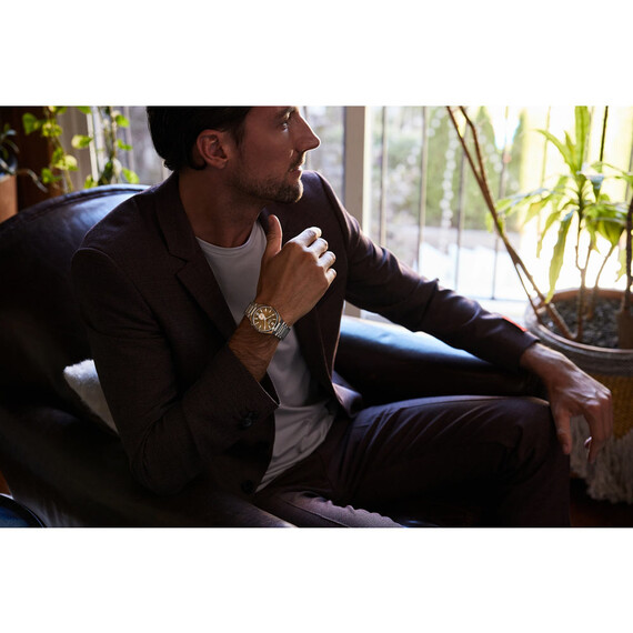 Pánské hodinky Citizen Tsuyosa Small Second Mechanical NK5010-51X, Verze: zelená , 5 image