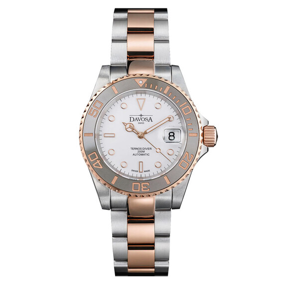Pánské hodinky Davosa Ternos Ceramic 161.555.63, Verze: růžové zlato3 