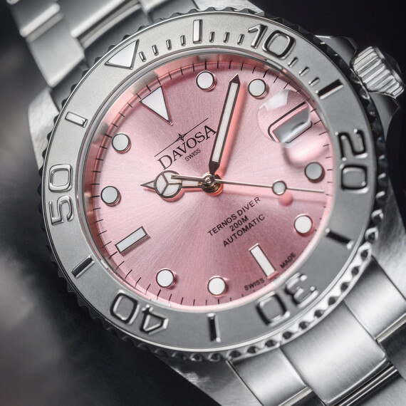 Dámské hodinky Davosa Ternos Medium Automatic California 166.199.60, Verze: růžová , 5 image