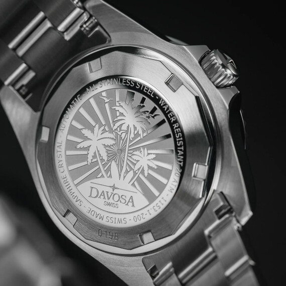 Dámské hodinky Davosa Ternos Medium Automatic California 166.199.80, Verze: béžová, krémová , 7 image