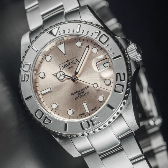 Dámské hodinky Davosa Ternos Medium Automatic California 166.199.80, Verze: béžová, krémová , 3 image