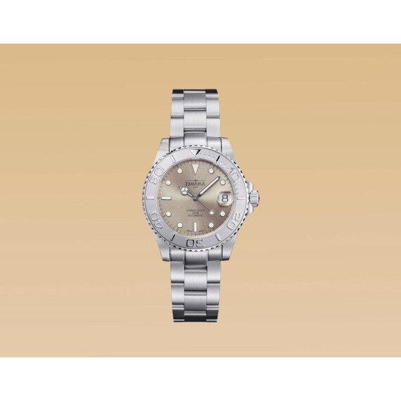 Dámské hodinky Davosa Ternos Medium Automatic California 166.199.80, Verze: béžová, krémová , 9 image