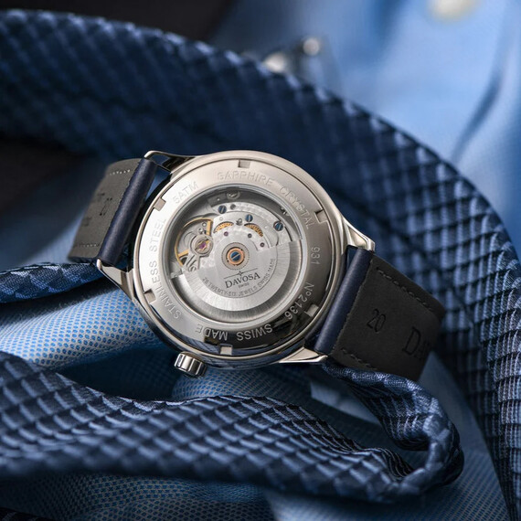 Pánské hodinky Davosa Classic Automatic 161.456.15V, Verze: modrá , 4 image