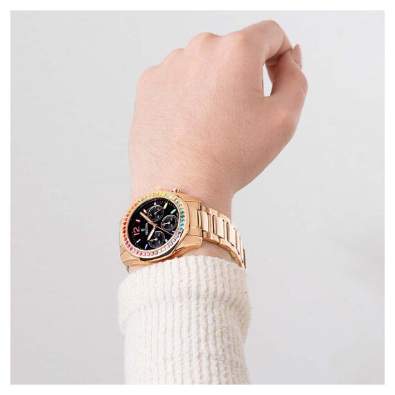 Dámské hodinky Festina Boyfriend Chronograph Rainbow F20639/3, Verze: růžové zlato2 , 4 image