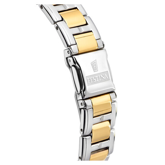 Dámské hodinky Festina Boyfriend Chronograph F20402/1, Verze: žluté zlato , 2 image