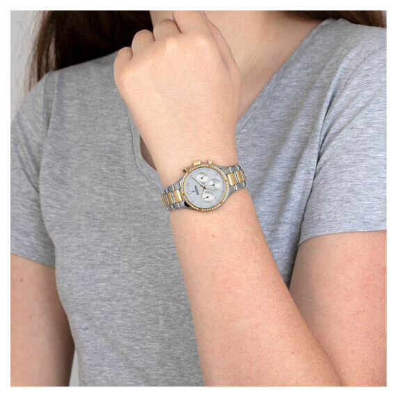 Dámské hodinky Festina Boyfriend Chronograph F20402/1, Verze: žluté zlato , 3 image