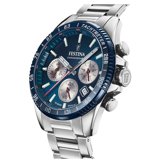 Pánské hodinky Festina Timeless Chronograph F20560/2, Verze: modrá2 , 2 image