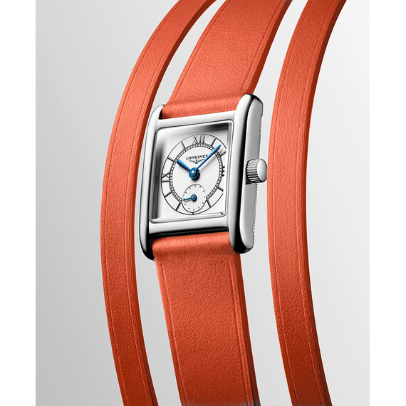Dámské hodinky Longines DolceVita Mini L5.200.4.75.8, Verze: oranžová , 5 image