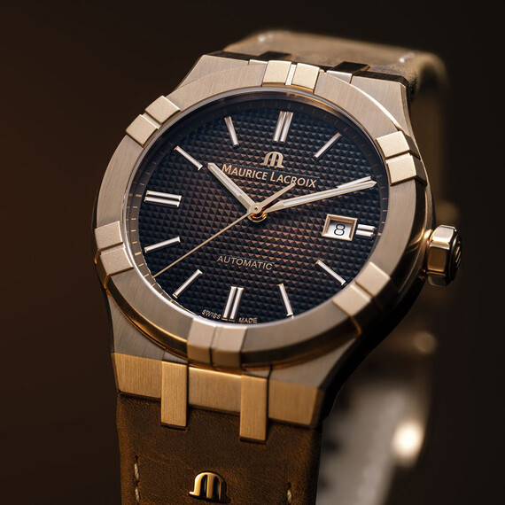 Pánské hodinky Maurice Lacroix Aikon Automatic Bronze Limited Edition AI6008-BRZ01-730-3, Verze: hnědá2 , 4 image