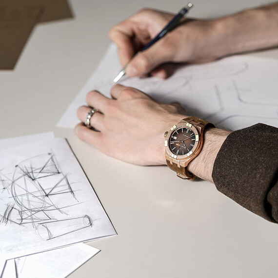 Pánské hodinky Maurice Lacroix Aikon Automatic Bronze Limited Edition AI6008-BRZ01-730-3, Verze: hnědá2 , 8 image