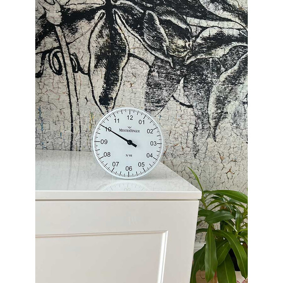 Hodiny MeisterSinger WU18 18 cm, Verze: bílá , 3 image