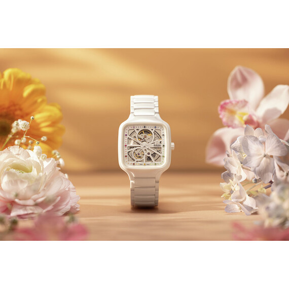 Hodinky Rado True Square Automatic Open Heart R27073712, Verze: bílá2 , 7 image