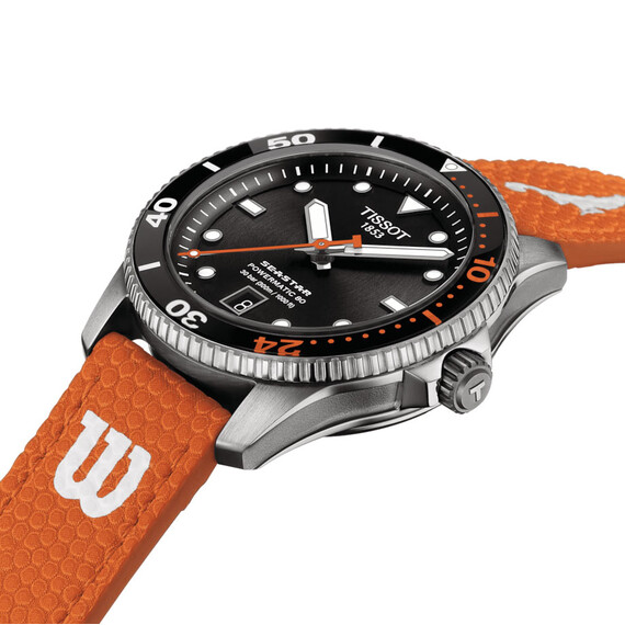 Hodinky Tissot Seastar WNBA Wilson Powermatic 80 T120.807.17.051.00, Verze: oranžová , 9 image