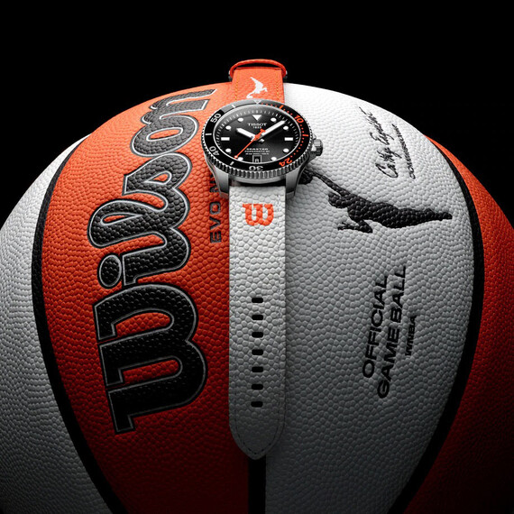 Hodinky Tissot Seastar WNBA Wilson Powermatic 80 T120.807.17.051.00, Verze: oranžová , 10 image