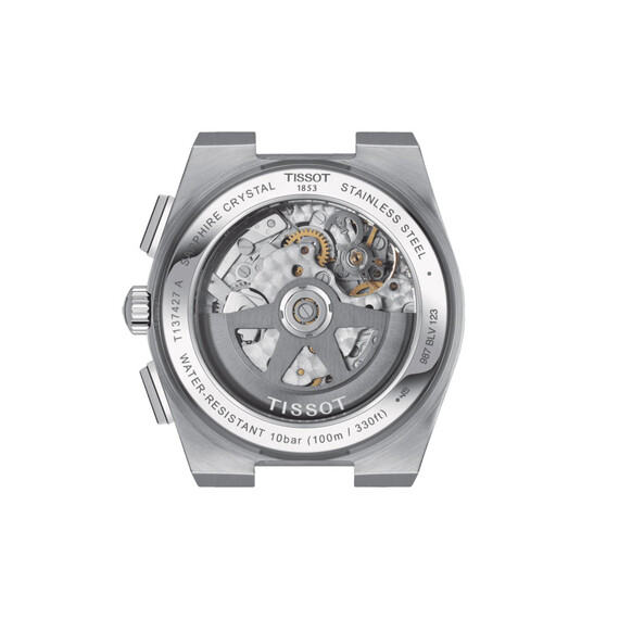 Pánské hodinky Tissot PRX Automatic Chronograph T137.427.11.091.00, Verze: zelená , 3 image