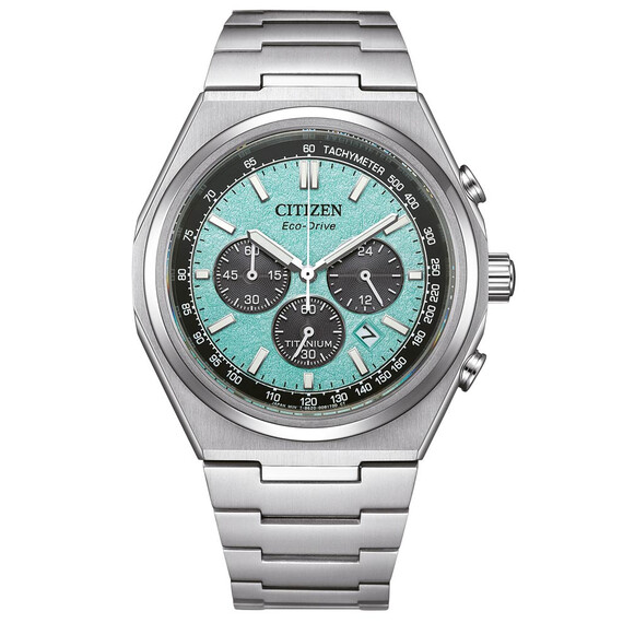 Pánské hodinky Citizen Super Titanium CA4610-85M, Verze: modrá2 