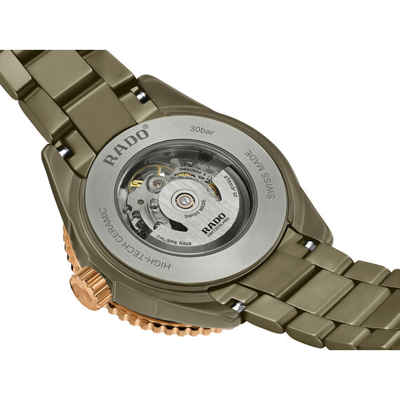 Pánské hodinky Rado Captain Cook High-Tech Ceramic Skeleton R32150162, Verze: hnědá , 3 image