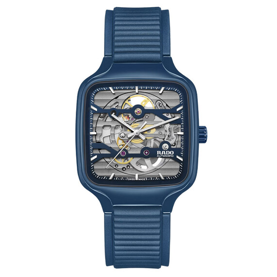 Hodinky Rado True Square Automatic Skeleton R27178205, Verze: modrá 