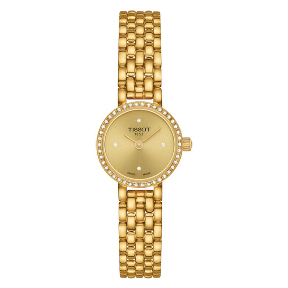 Dámské hodinky Tissot Lovely T140.009.63.026.00, Verze: žluté zlato 
