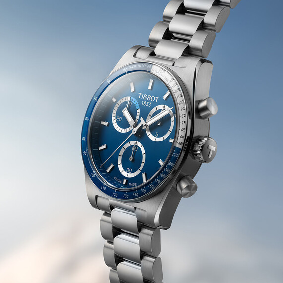 Pánské hodinky Tissot PR 516 Chronograph T149.417.11.041.00, Verze: modrá , 8 image