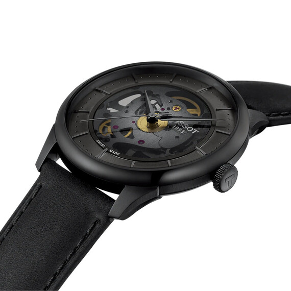 Hodinky Tissot Chemin Des Tourelles Squelette T139.836.36.441.00, Verze: černá , 6 image