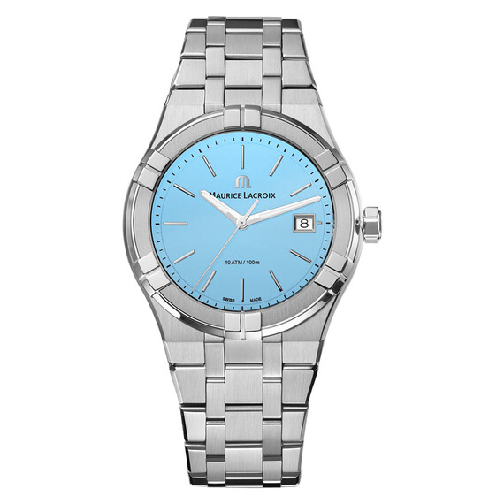 Hodinky Maurice Lacroix Aikon Quartz AI1108-SS002-430-1, Verze: modrá2 