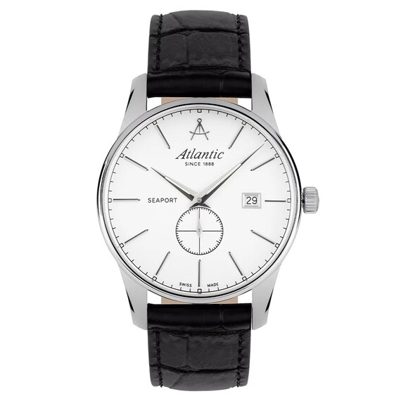 Pánské hodinky Atlantic Seaport 56352.41.51, Verze: bílá 